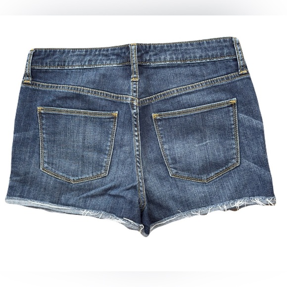 Universal Thread Blue Jean Shorts Raw Hem - Picture 2 of 5